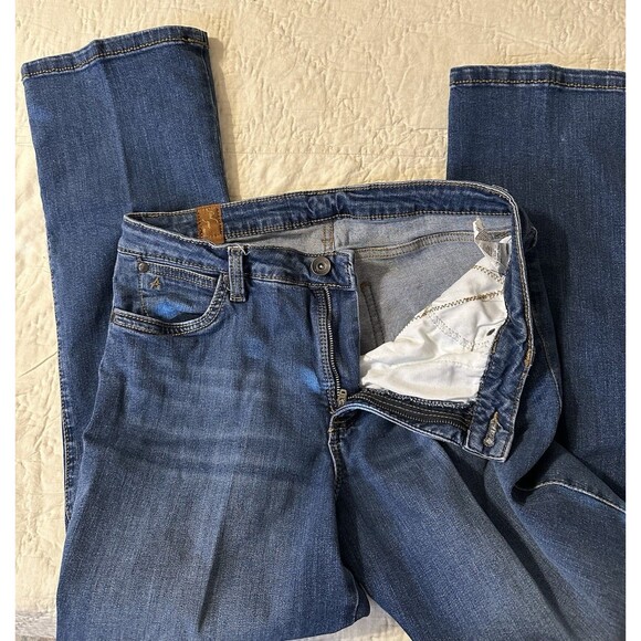 Wrangler Aura Women's Bootcut Blue Jeans Size 10 Short - Picture 5 of 8